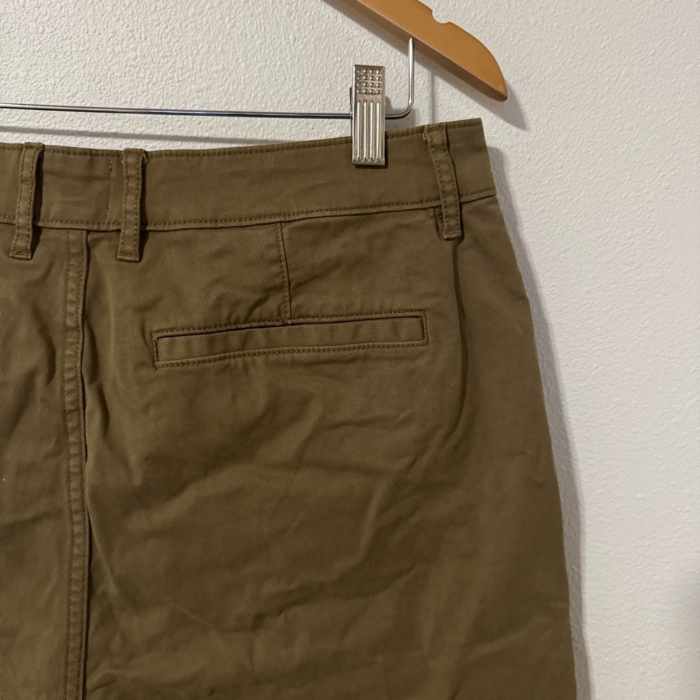 Huckberry Flint & Tinder 365 Chino 7” Short Khaki Stretch Cotton Preppy-34 - Picture 5 of 8